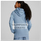 FELPA ESS CAPPUCCIO DONNA PUMA CELESTE