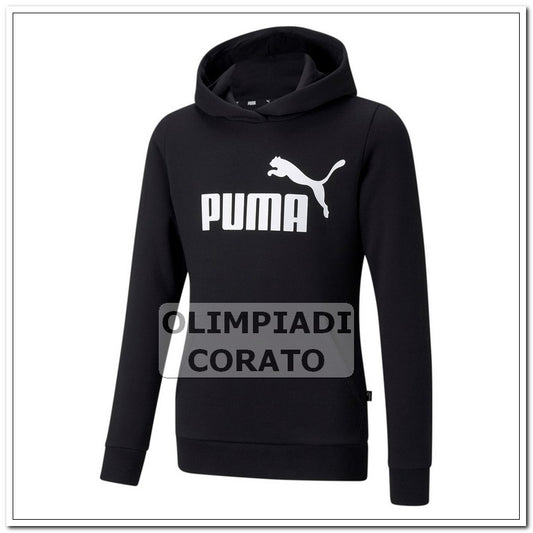 FELPA CAPPUCCIO JR G PUMA NERO