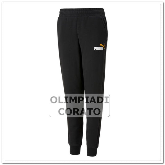 PANTALONE FELPA NERO PUMA JR