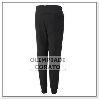 PANTALONE FELPA NERO PUMA JR