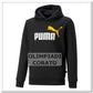 FELPA CAPPUCCIO NERO JR PUMA