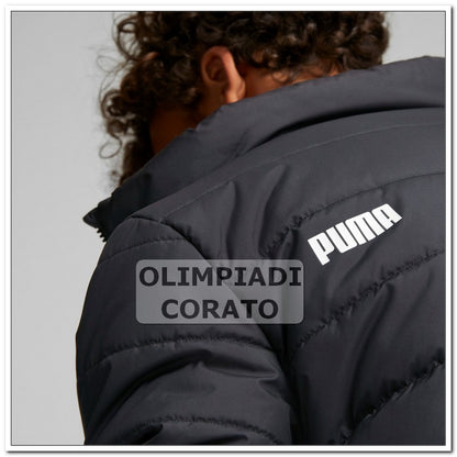 GIACCONE PUMA NERO JUONIOR