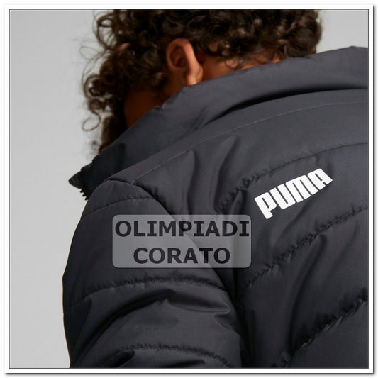 GIACCONE PUMA NERO JUONIOR