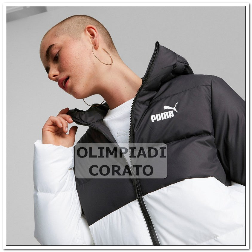 GIACCONE DONNA PUMA BIANCO NERO