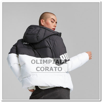 GIACCONE DONNA PUMA BIANCO NERO