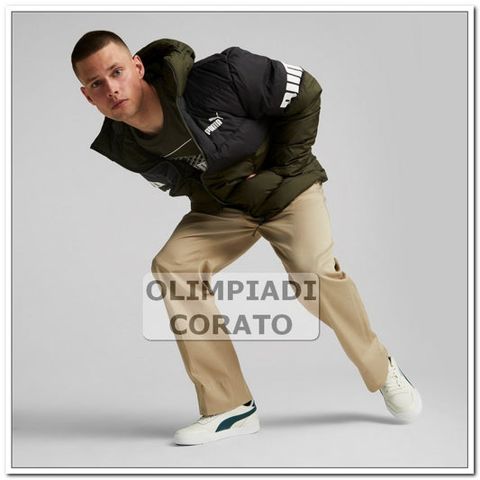 GIACCONE UOMO PUMA NERO VERDONE