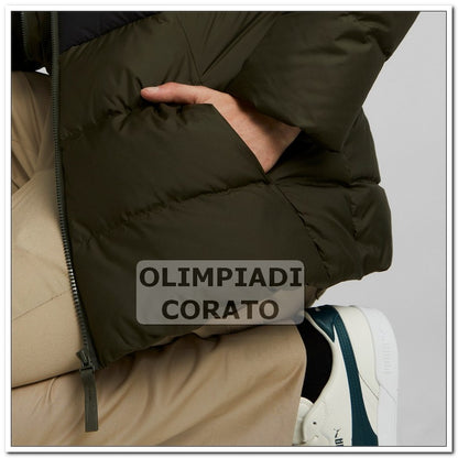 GIACCONE UOMO PUMA NERO VERDONE