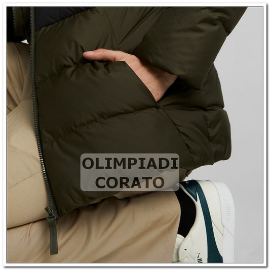 GIACCONE UOMO PUMA NERO VERDONE