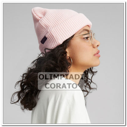 CAPPELLO LANA PUMA ROSA