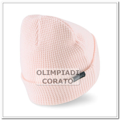 CAPPELLO LANA PUMA ROSA
