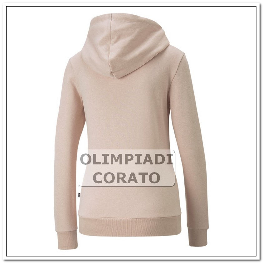 FELPA CAPPUCCIO PUMA ROSA
