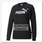 FELPA CREW NERO PUMA DONNA