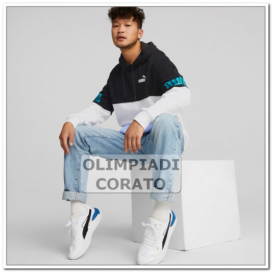 FELPA CAPPUCCIO PUMA COLORBLOCK