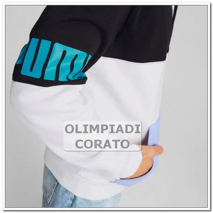 FELPA CAPPUCCIO PUMA COLORBLOCK