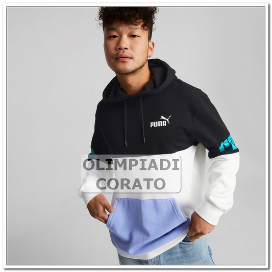 FELPA CAPPUCCIO PUMA COLORBLOCK