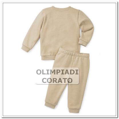 SET TUTA INFANT CREW PUMA BEIGE