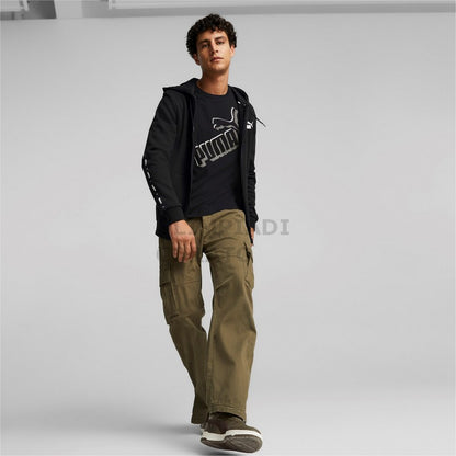 FELPA ZIP C/C ESS+ TAPE PUMA
