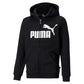 FELPA ZIP C/C BIG LOGO PUMA JR