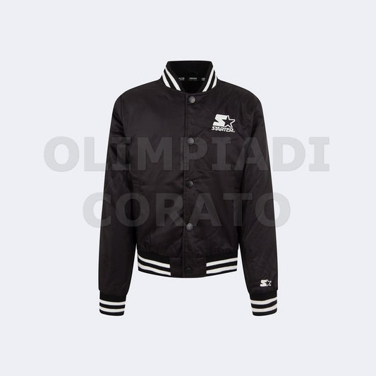 VARSITY JACKET UOMO STARTER NERO