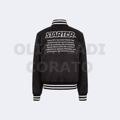 VARSITY JACKET UOMO STARTER NERO