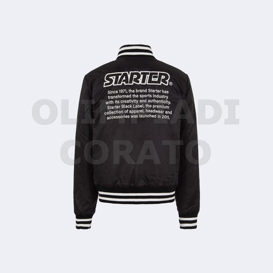 VARSITY JACKET UOMO STARTER NERO