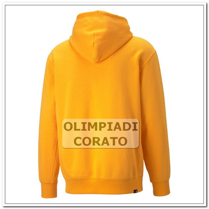 FELPA PUMA BRAND LOVE CAPPUCCIO GIALLA