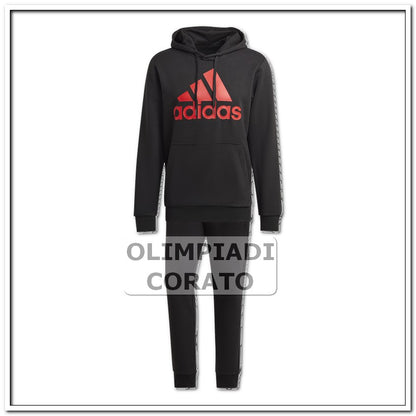 TUTA ADIDAS CAPPUCCIO NERO