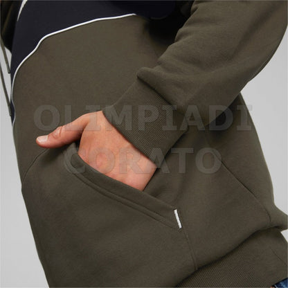 FELPA PUMA CAPPUCCIO VERDONE