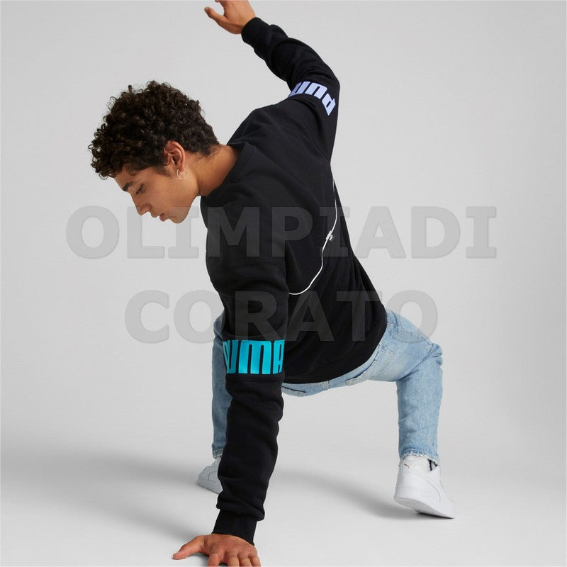 FELPA GIRO PUMA NERO
