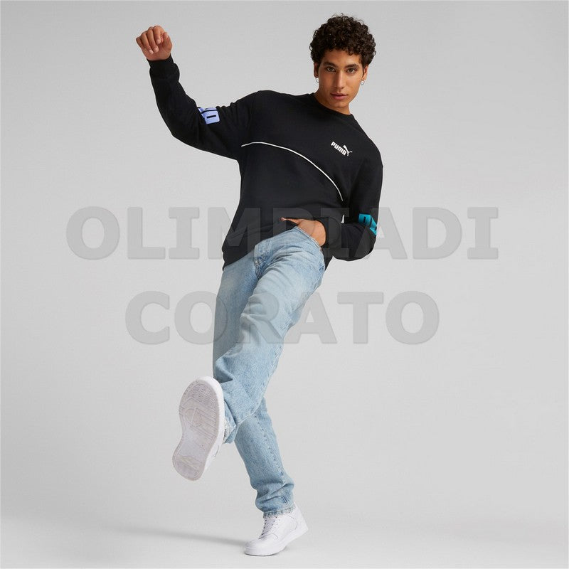 FELPA GIRO PUMA NERO