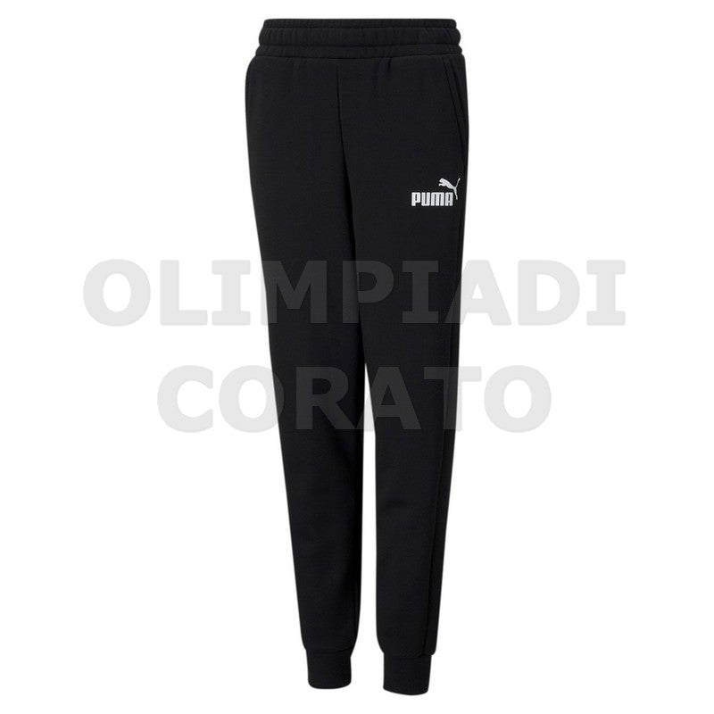 PANTALONE PUMA NERO FELPA JUNIOR