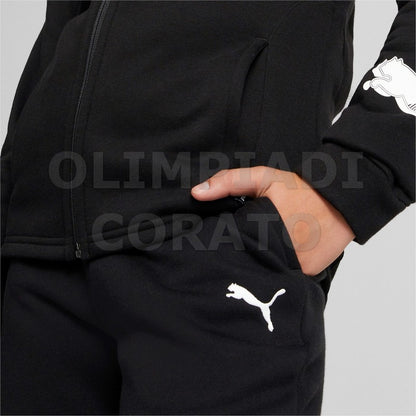TUTA PUMA NERA GIRL JR