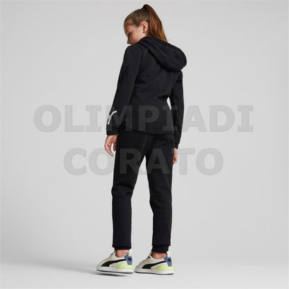 TUTA PUMA NERA GIRL JR
