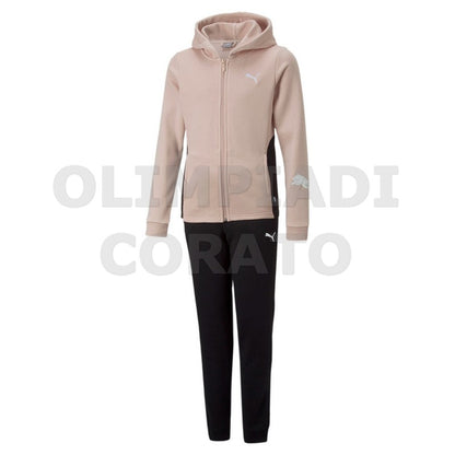 TUTA PUMA JUNIOR GIRL ROSA