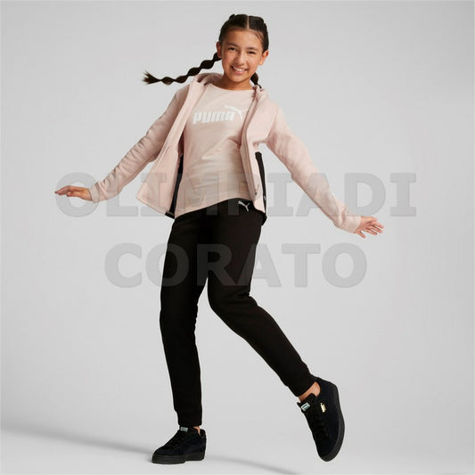 TUTA PUMA JUNIOR GIRL ROSA