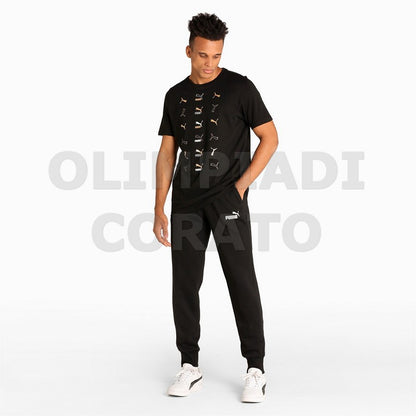 PANTALONE NERO FELPA PUMA