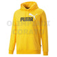 FELPA CAPPUCCIO UOMO PUMA GIALLO