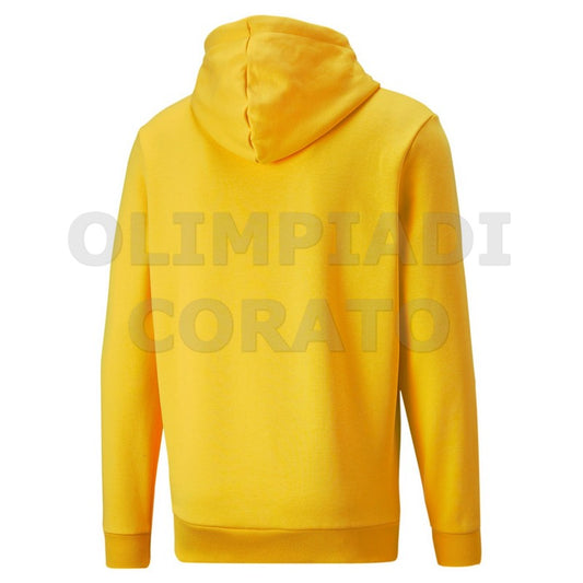 FELPA CAPPUCCIO UOMO PUMA GIALLO