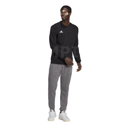 FELPA GIRO ADIDAS NERO FELPA