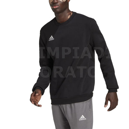 FELPA GIRO ADIDAS NERO FELPA