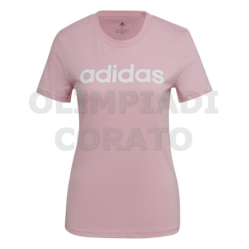 T SHIRT DONNA ADIDAS LIN ROSA