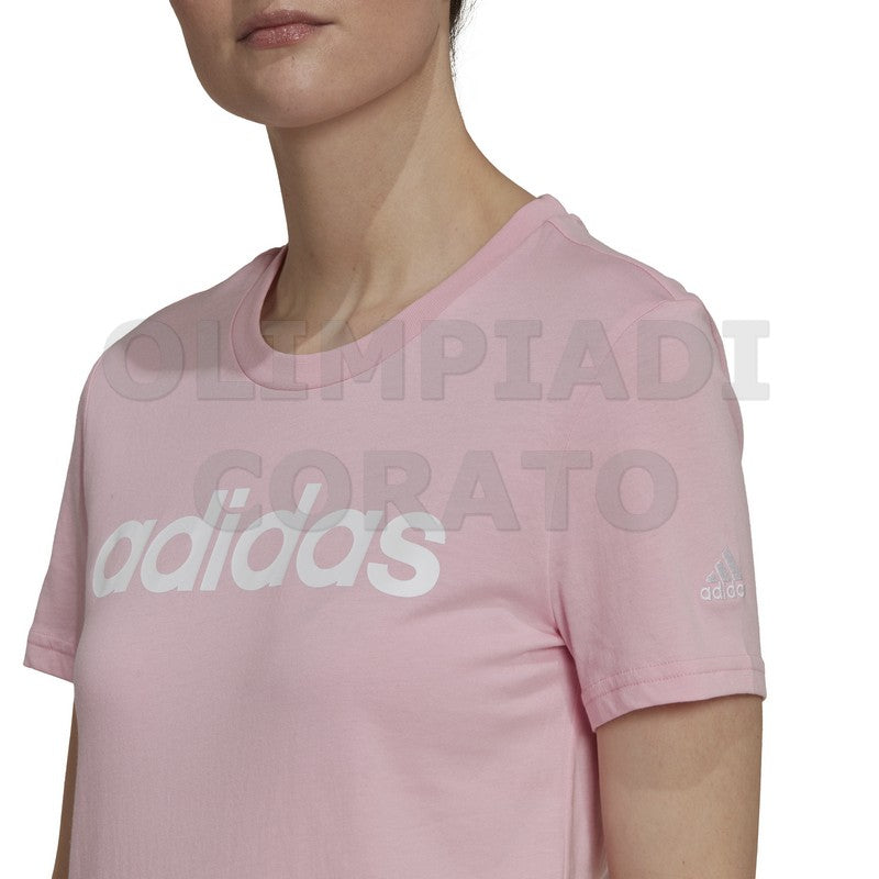 T SHIRT DONNA ADIDAS LIN ROSA