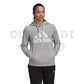 FELPA CAPPUCCIO DONNA ADIDAS GRIGIO