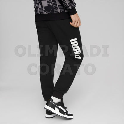 PANTALONE LOGONE PUMA NERO