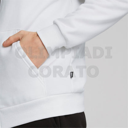 TUTA COLORBLOCK PUMA  NERO BIANCO