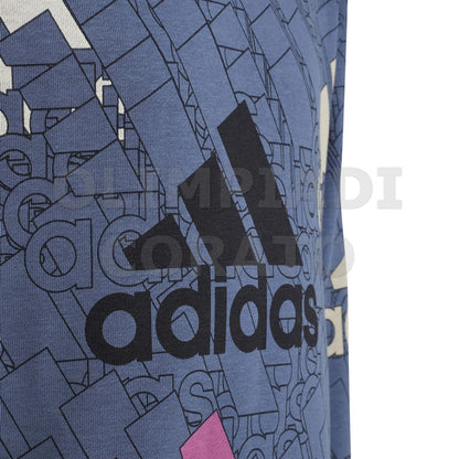 FELPA COTONE FRANCH TERRY JR ADIDAS