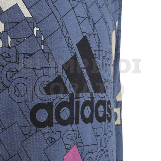 FELPA COTONE FRANCH TERRY JR ADIDAS