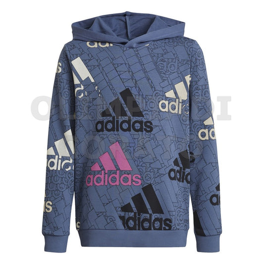 FELPA COTONE FRANCH TERRY JR ADIDAS