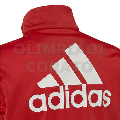 TUTA IN ACETATO ADIDAS JUNIOR ROSSO