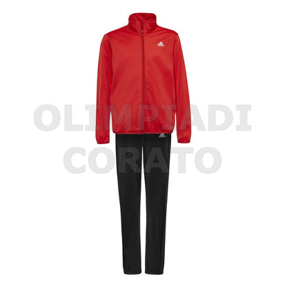 TUTA IN ACETATO ADIDAS JUNIOR ROSSO